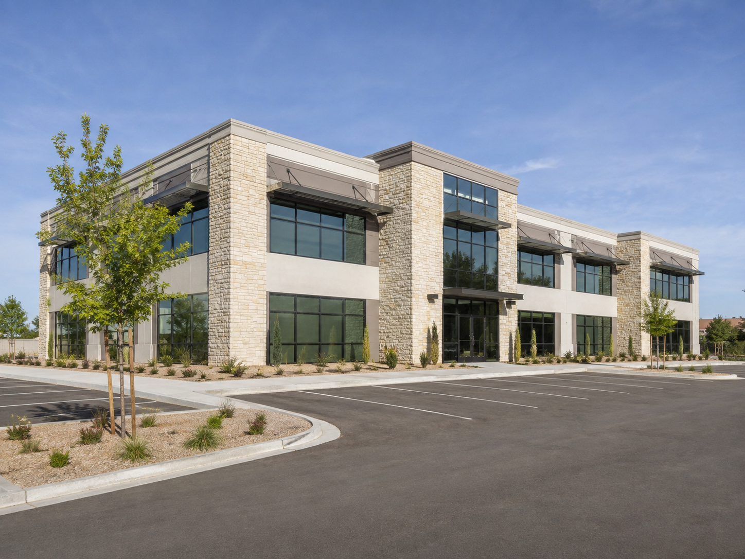 Commercial real estate building
